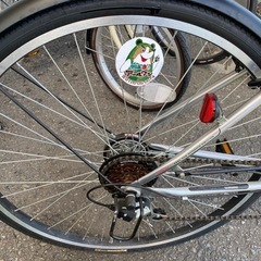 🚴【自転車】27inシティクロス シルバー【アールワンはマンガ倉庫とタッグを組んで高価買取!!綺麗め自転車買います！】の画像