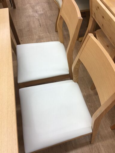 ★ジモティ割あり★ 4人掛け ダイニングテーブルセット  W120×D75×H71 クリーニング済み SJ7092