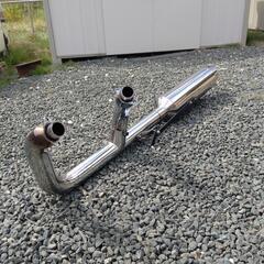 ホンダ シャドウ 400 社外マフラーの画像