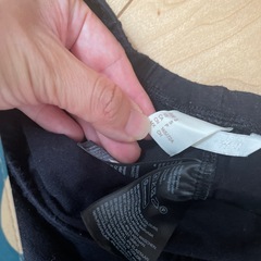 H&M マタニティ　レギンス　黒　オーバーの画像