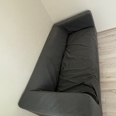 ソファー　ソファーカバー付きの画像