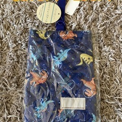 恐竜デザイン　通園バッグ　男の子　ハンドメイドの画像