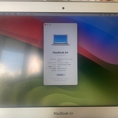 【最新OS &Windows搭載】MacBookAir 2011 11インチの画像