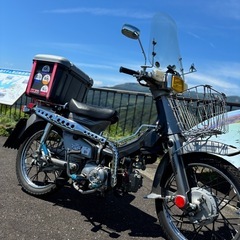 スーパーカブ　社外マフラーの画像