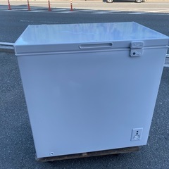 □美品 中古品 マックスゼン 冷凍ストッカー JF-200ML01WH 199L 2023年