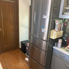 三菱の冷蔵庫　大容量445L