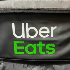 UBER EATS ウーバーイーツ ロゴ入り配達バッグの画像