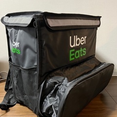 UBER EATS ウーバーイーツ ロゴ入り配達バッグの画像