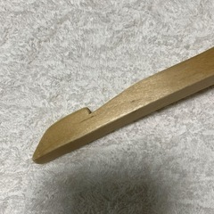 【引き取り決定】専用子供用　ベビー　木製　ハンガー　7本の画像