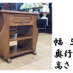 i28 美品　展示品　近藤工芸　葉山家具 取扱い　サイドテーブル ナイトテーブルの画像
