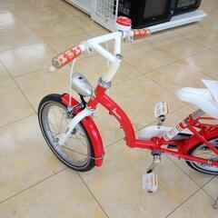 ★ジモティ割あり★  子供自転車 16インチ レッド クリーニング済み OJ5770の画像