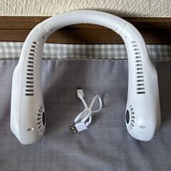 Bladeless　Neck Fan　ポータブル　ネックファン　ネッククーラー　羽根無の画像