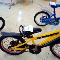★ジモティ割あり★ HUMMER 子供自転車 16インチ イエロー クリーニング済み OJ5771の画像