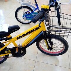 ★ジモティ割あり★ HUMMER 子供自転車 16インチ イエロー クリーニング済み OJ5771の画像