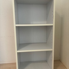 カラーボックス　縦置き・横置き　3段