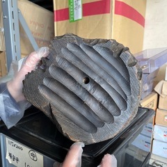 アイヌ　熊　置き物　鮭なしの画像