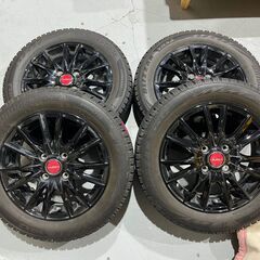 【ブリヂストン】BRIDGESTONE BLIZZAK VRX2 155/65R14 2021年 スタッドレス 7～8分山 LeyBahn ホイール付 ４本セット