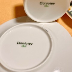 ドンアリブ　カップ&ソーサー　2個セットの画像