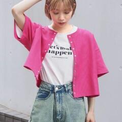 ２色セット★tiptop 半袖カーディガン の画像
