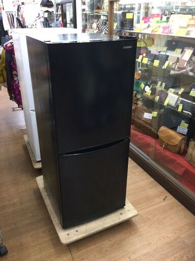 ☆ジモティー割引有☆アイリスオーヤマ 2ドア冷蔵庫 142L IRSD-14A-B 2020年製 中古品