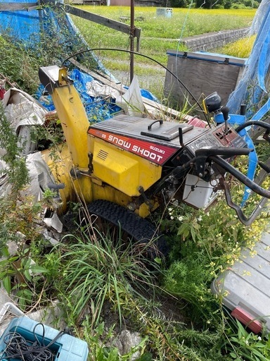 スズキの除雪機の出品