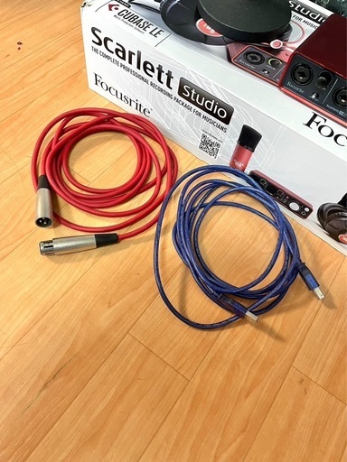本日限定 Focusrite scarlett studio 2i2 オーディオインターフェース オーディオインターフェイス ヘッドフ