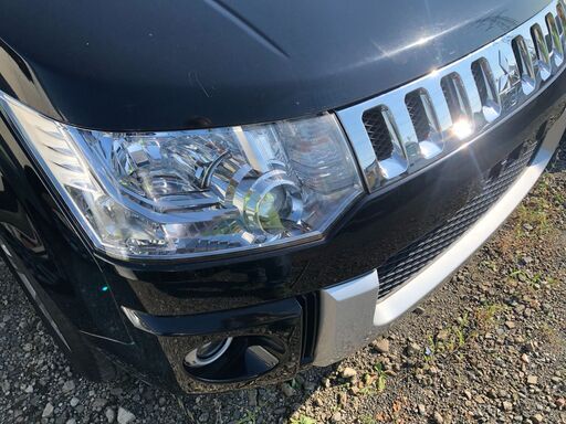 デリカD5純正ヘッドライト 左右セット 中古