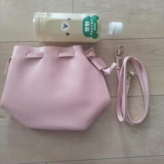 新品未使用カバン(サーモンピンク)