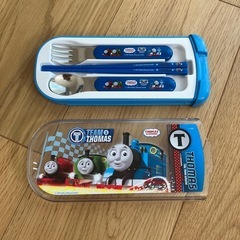 トーマス お弁当箱 箸フォークスプーンセット おしぼりの画像
