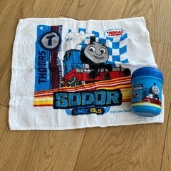 トーマス お弁当箱 箸フォークスプーンセット おしぼりの画像