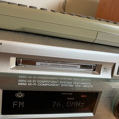 【受付終了】SONY　CDMDコンポの画像