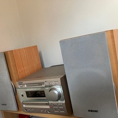 【受付終了】SONY　CDMDコンポ