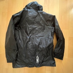 レインコート　上下セット　3L  黒　収納ケース付の画像