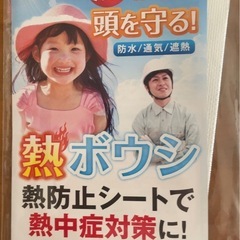 熱ぼうし ＆ 冷え冷えタオル セットの画像