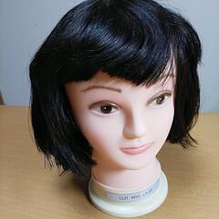 マネキン頭部　帽子置き、かかしづくりにの画像