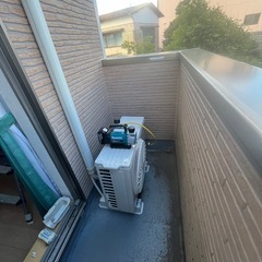 即日　６畳用　撤去込み込み　保証一年　エアコン交換の画像
