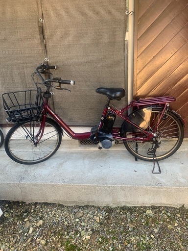 【美品】
電動アシスト自転車22インチ