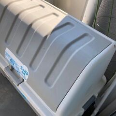 ホームBOX 920　収納ボックス　ベランダや屋外にも置ける　ガーデニング用品収納　購入2年目の画像