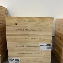 《再入荷》ワイン木箱アウトレット1箱100円〜