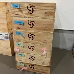 ワイン木箱一箱200円〜