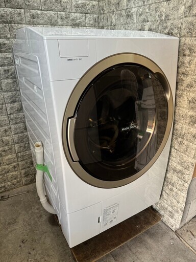 【美品】大阪送料無料★3か月保障付き★洗濯機★2017年★東芝★11kg★TW-117X5L(W)★S-401