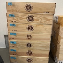 《売約済み》ワイン木箱蓋付き一箱200円〜