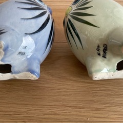 フクロウ　置き物　オブジェ　陶器　メキシコの画像