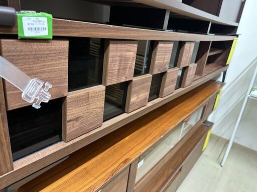 ジモティ来店特価!!　TV台　ダークブラウン　　J-0937