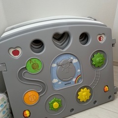 【無料】カトージ ベビーサークル 2ドア 