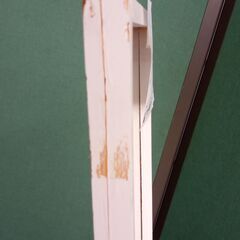 ★ジモティ割あり★  ミラｰ 白 H144×D48×W22 クリーニング済み TJ8512の画像