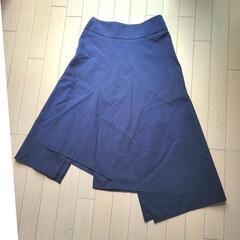 【中古品】UNIQLO × JW Anderson　ロングスカート　navyの画像