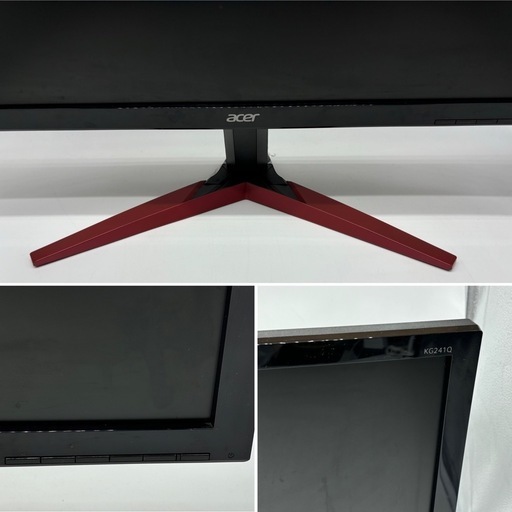 値下げ↓中古◆acer◆ゲーミングモニター◆23.6インチ◆2019 年製◆コード付き