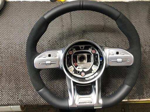 ﾒﾙｾﾃﾞｽﾍﾞﾝﾂ(AMG) Eｸﾗｽ(W213) 純正ｽﾃｱﾘﾝｸﾞ ｱﾙｶﾝﾀｰﾗ