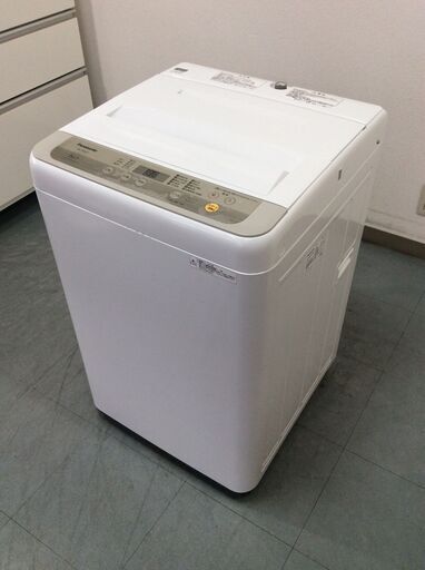 JT9500【Panasonic/パナソニック 5.0㎏洗濯機】美品 2019年製 NA-F50B12 家電 洗濯 簡易乾燥付